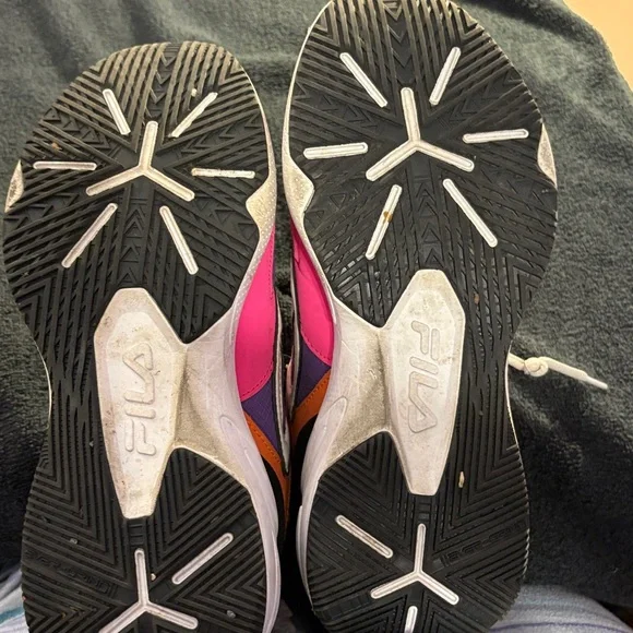 Fila Ray Tracer Apex sneakers. Fila Multicolor Athletic Shoes Size 10 - Picture 5 of 8